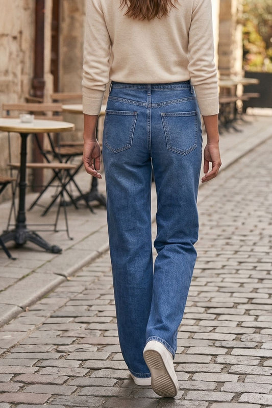 Τζιν παντελόνι Wide Leg