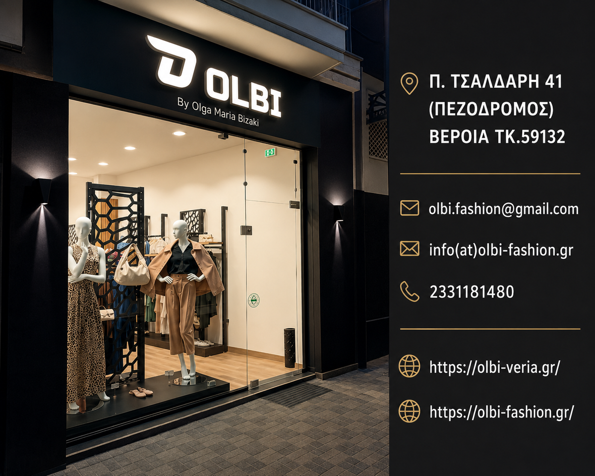 #olbi_veria #olbiveria #olbi #olbi_boutique #veria #veria_shopping #greek_fashion #greek_designers #γυναικεια_ρουχα #βεροια #fashionboutique #styleinspo #elegantstyle #minimalfashion #goldenjewelry #fashionlover #boutiquestyle #newcollection #shoponline #ootd #womenstyle #summerlooks #elegance #madeingreece #discoverolbi