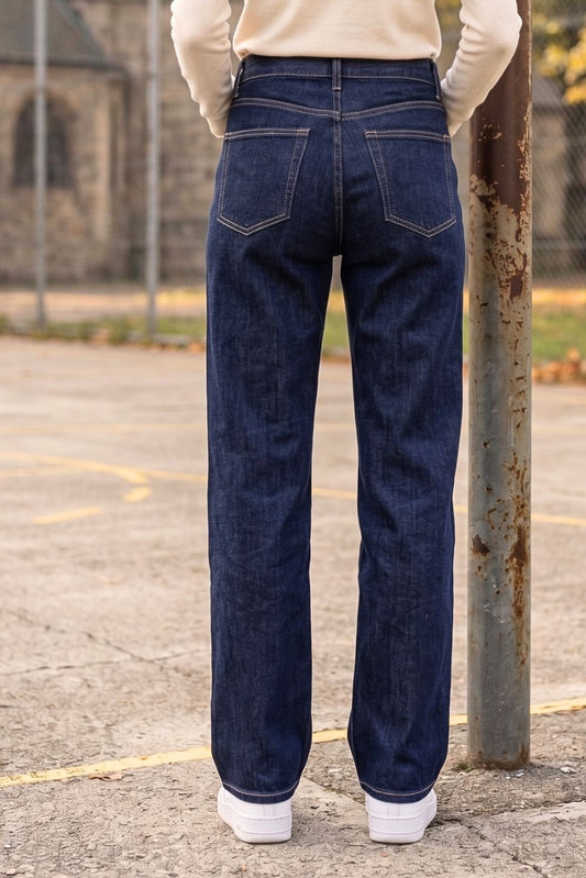 Τζιν παντελόνι wide leg