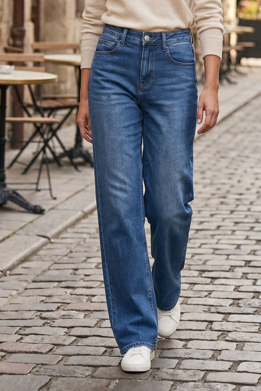 Τζιν παντελόνι Wide Leg