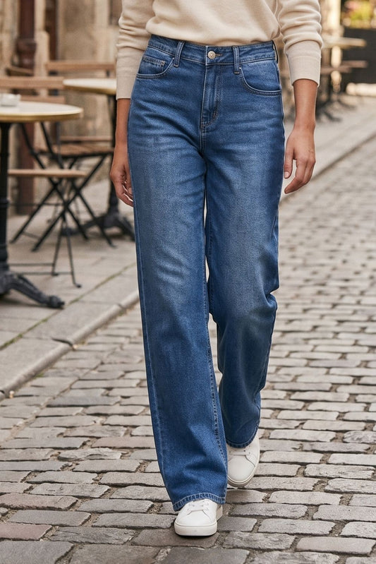 Τζιν παντελόνι Wide Leg